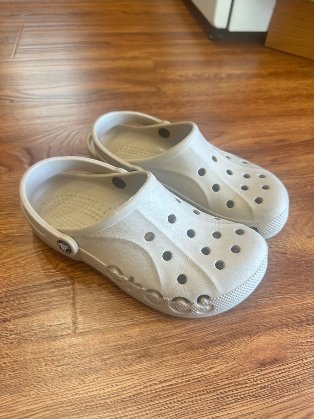 Tan Crocs